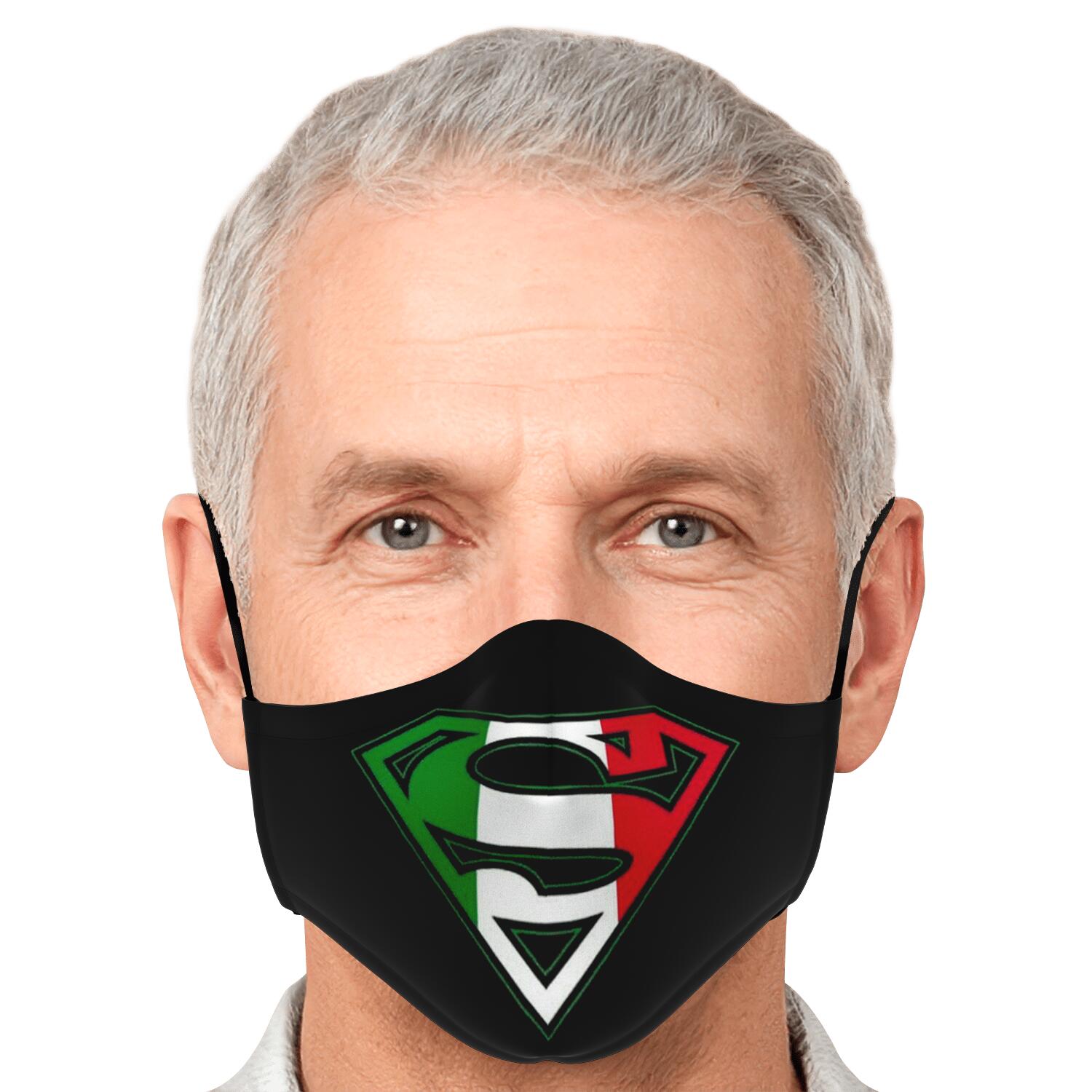 Superitalian Custom Face Mask + 2 PM 2.5 Filters