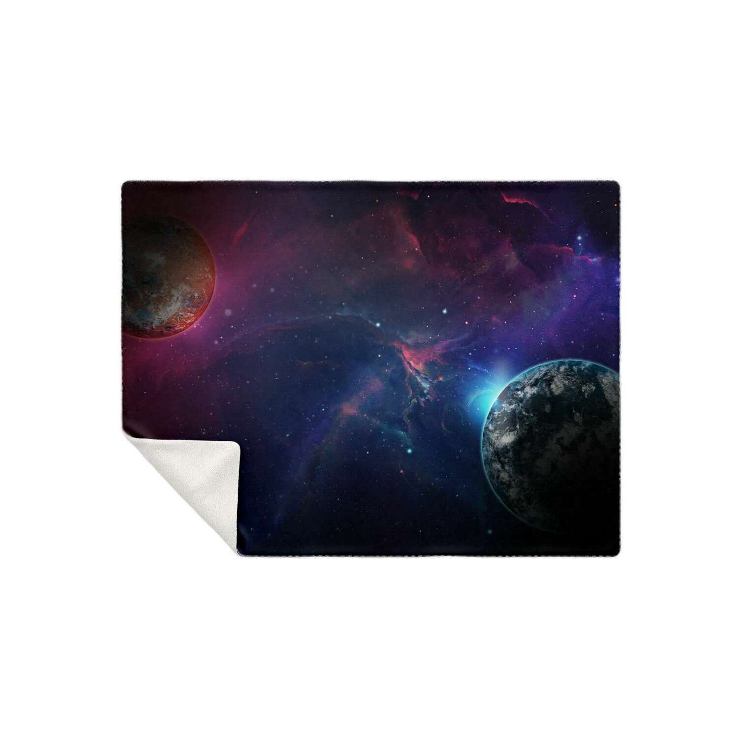 Space Galaxy Premium Microfleece Blanket