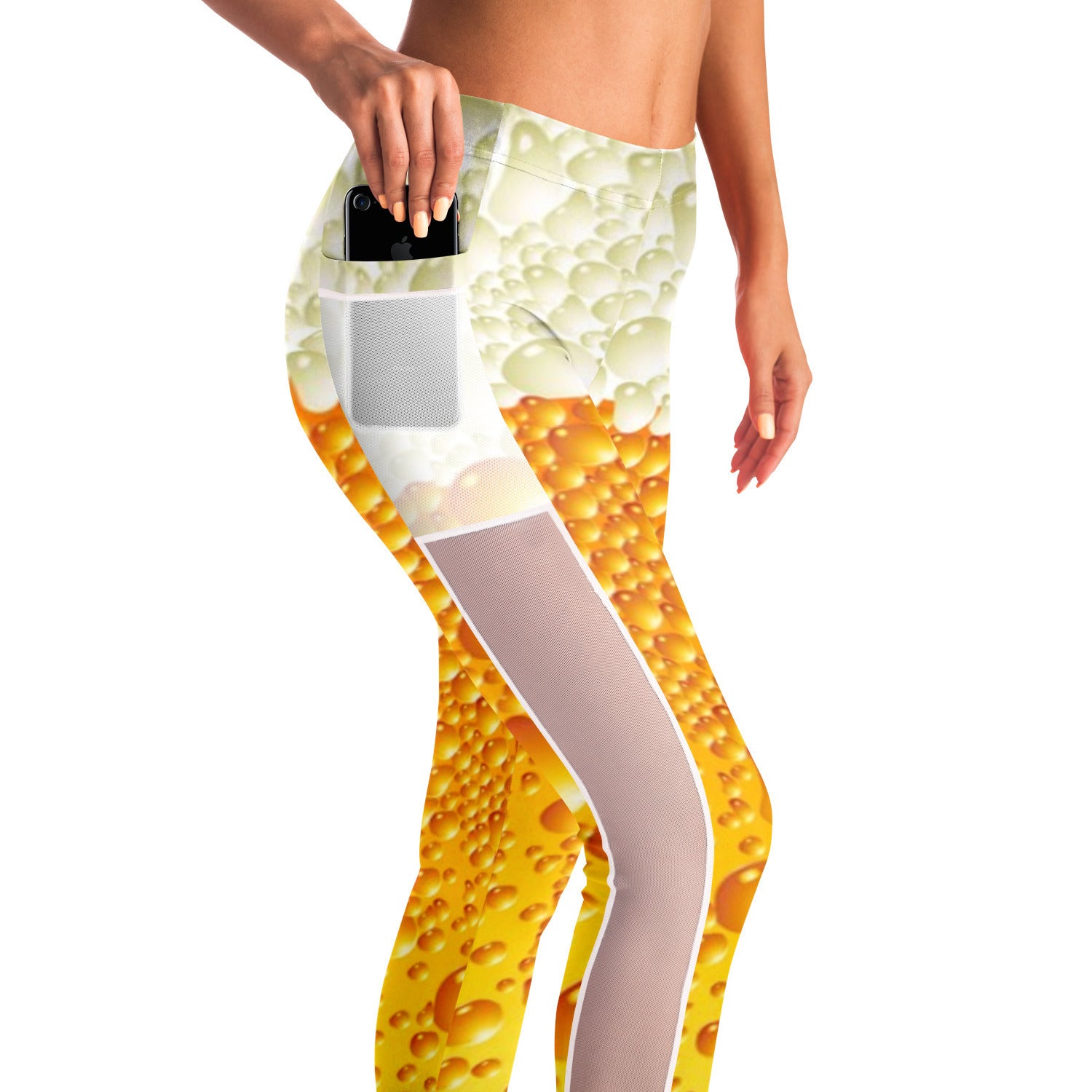 Beer Mesh PocketLeggings