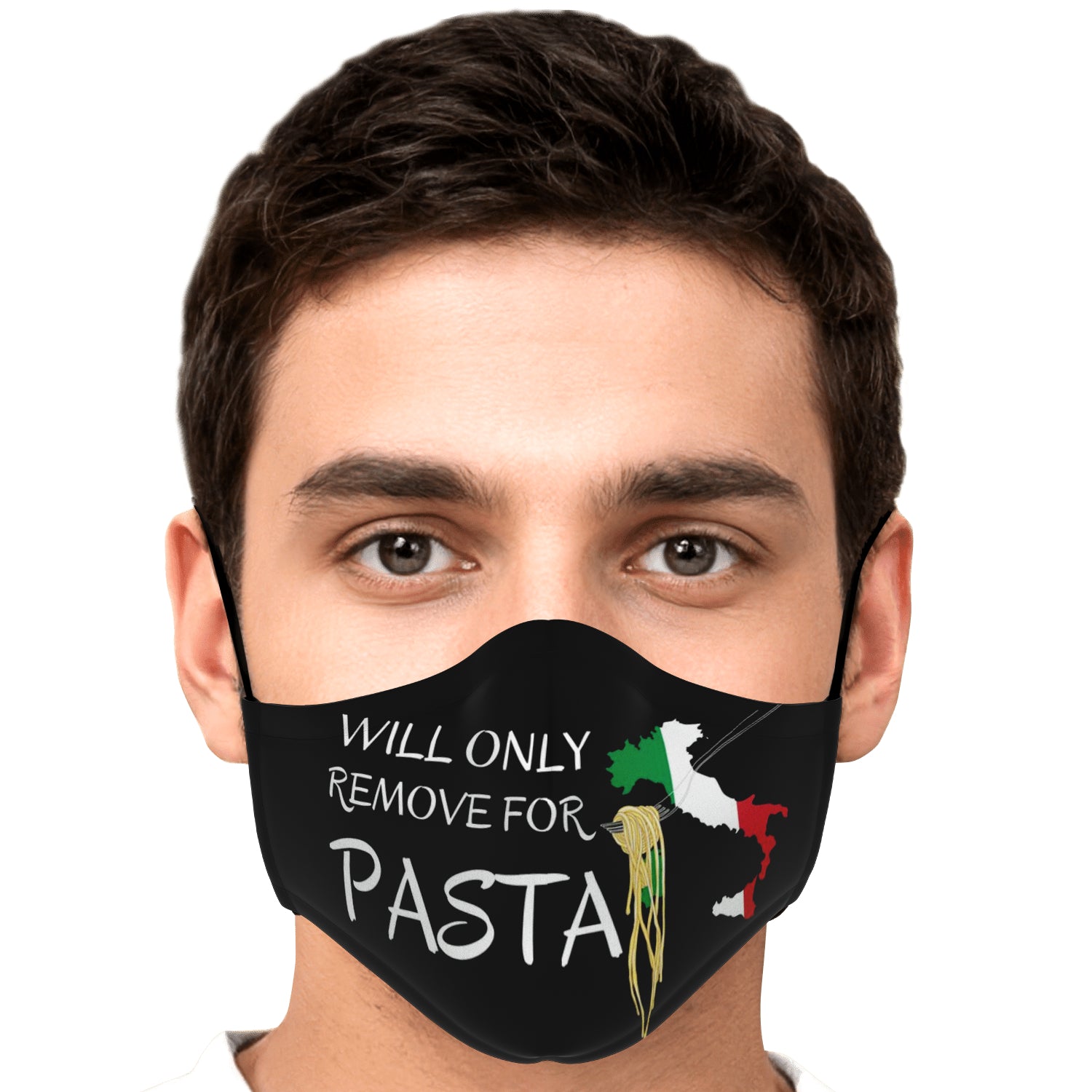 Will Only Remove For Pasta Face Mask + 2 PM 2.5 Filters