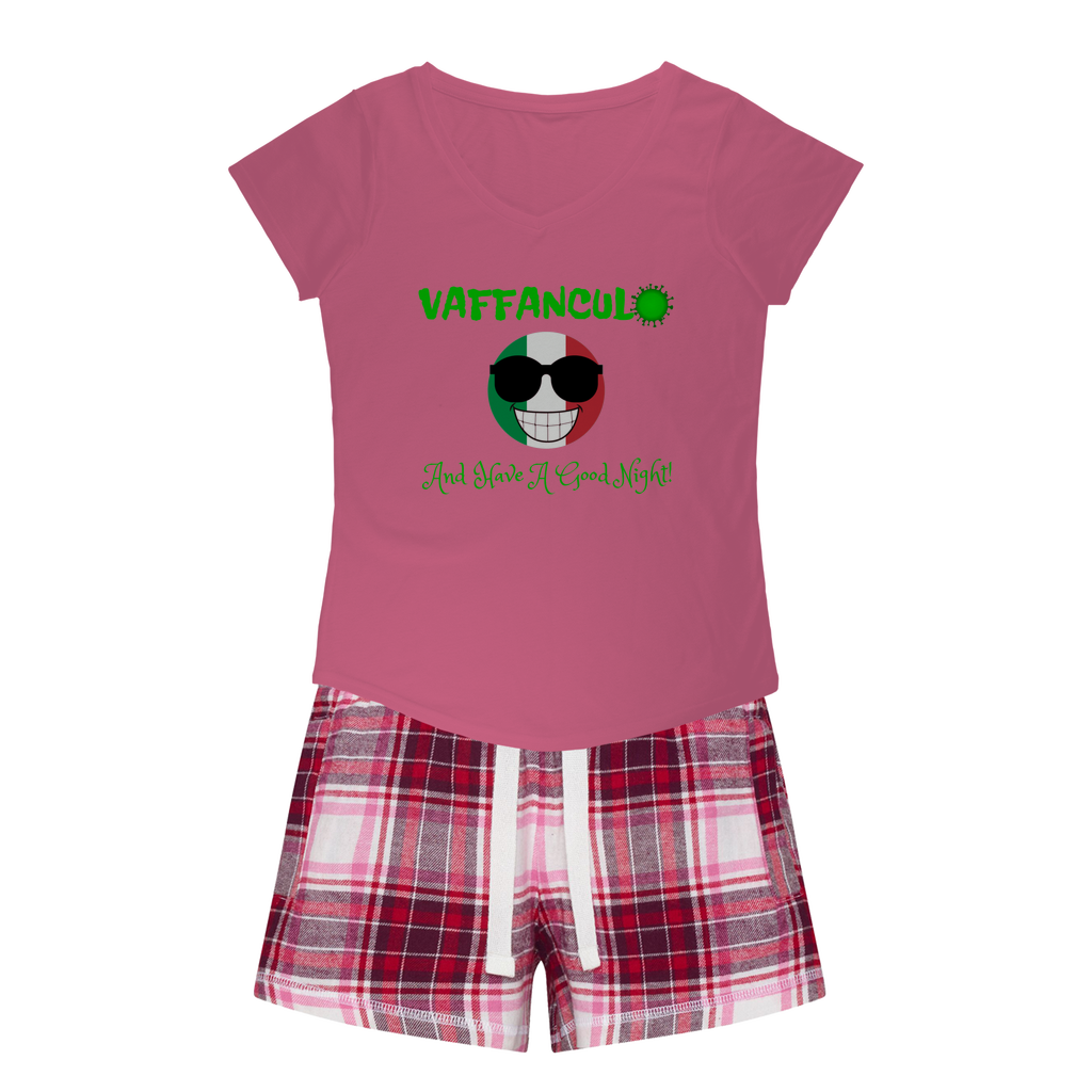 Vaffanculo And Have A Good Night Girls Sleepy Tee+Short