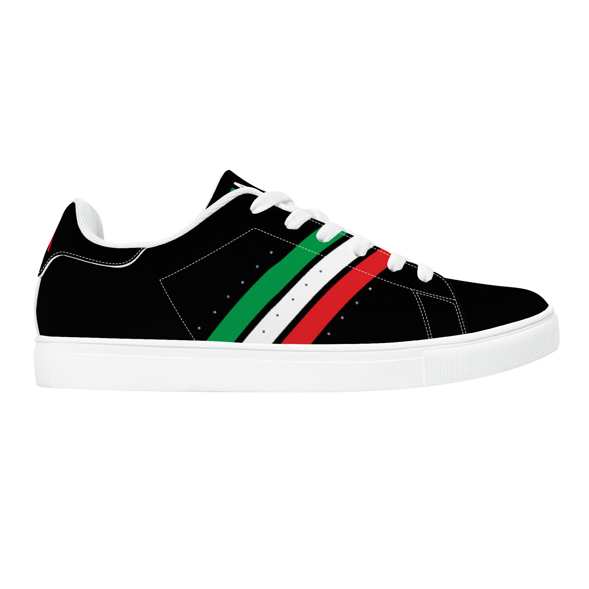 Italia Low-Top Leather Sneakers