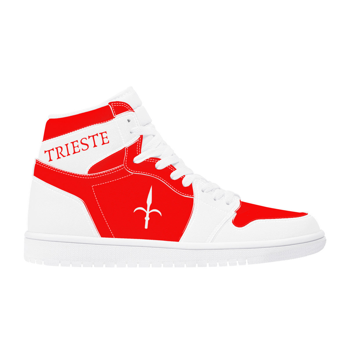 Trieste High Top Synthetic Leather Sneakers