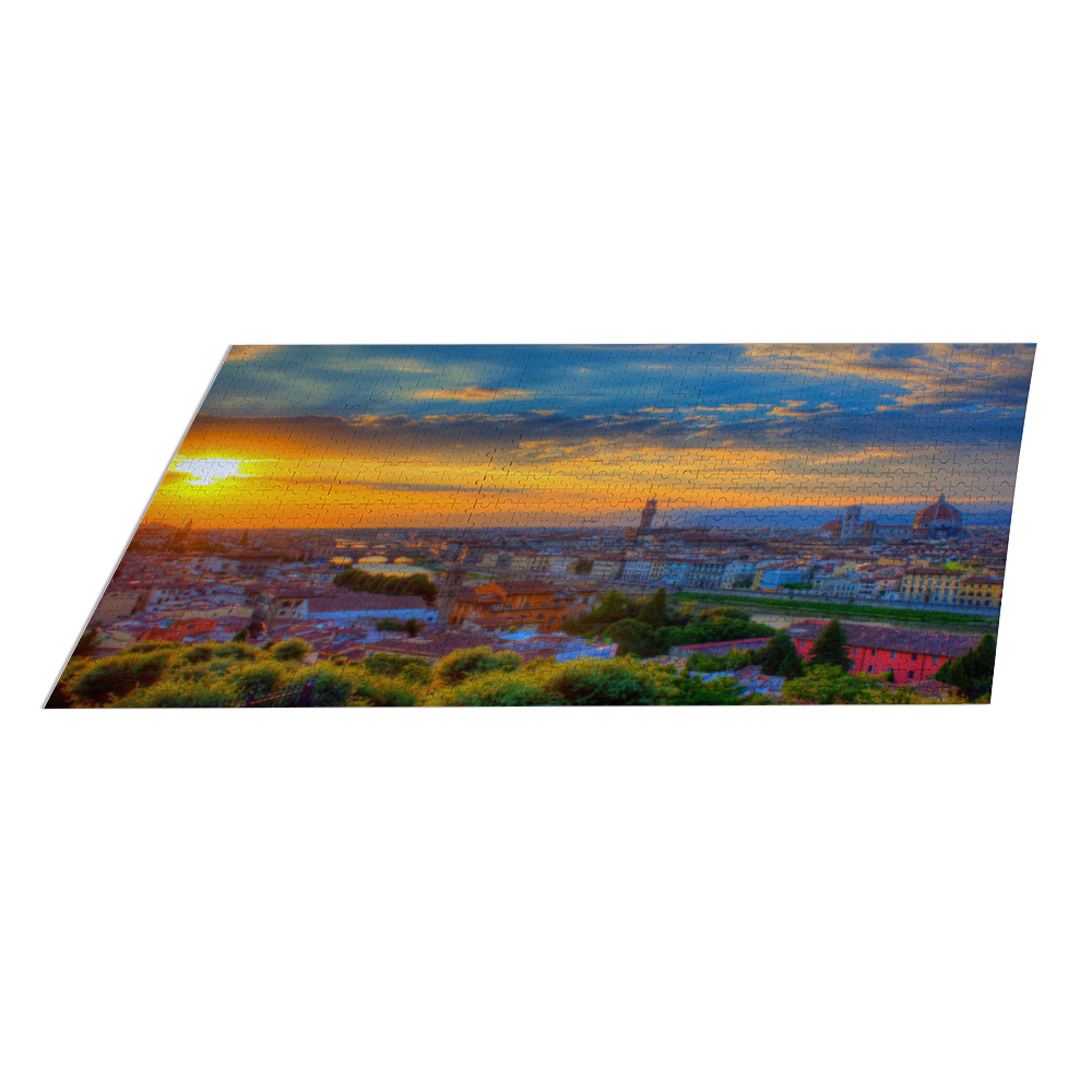 Florence Jigsaw Wooden Puzzle 1000 Pieces