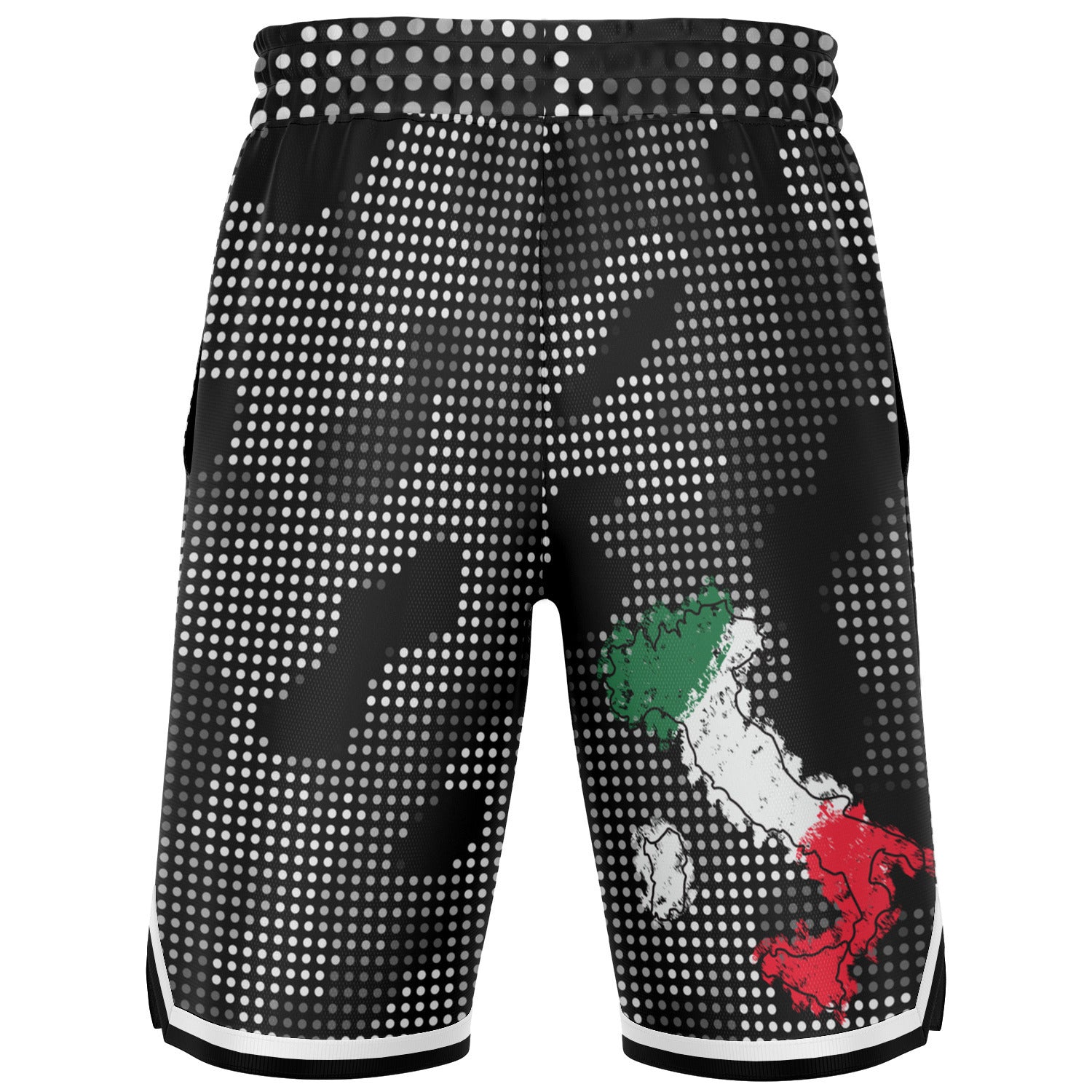 Italia Carbon Fiber Camo Basketball Shorts