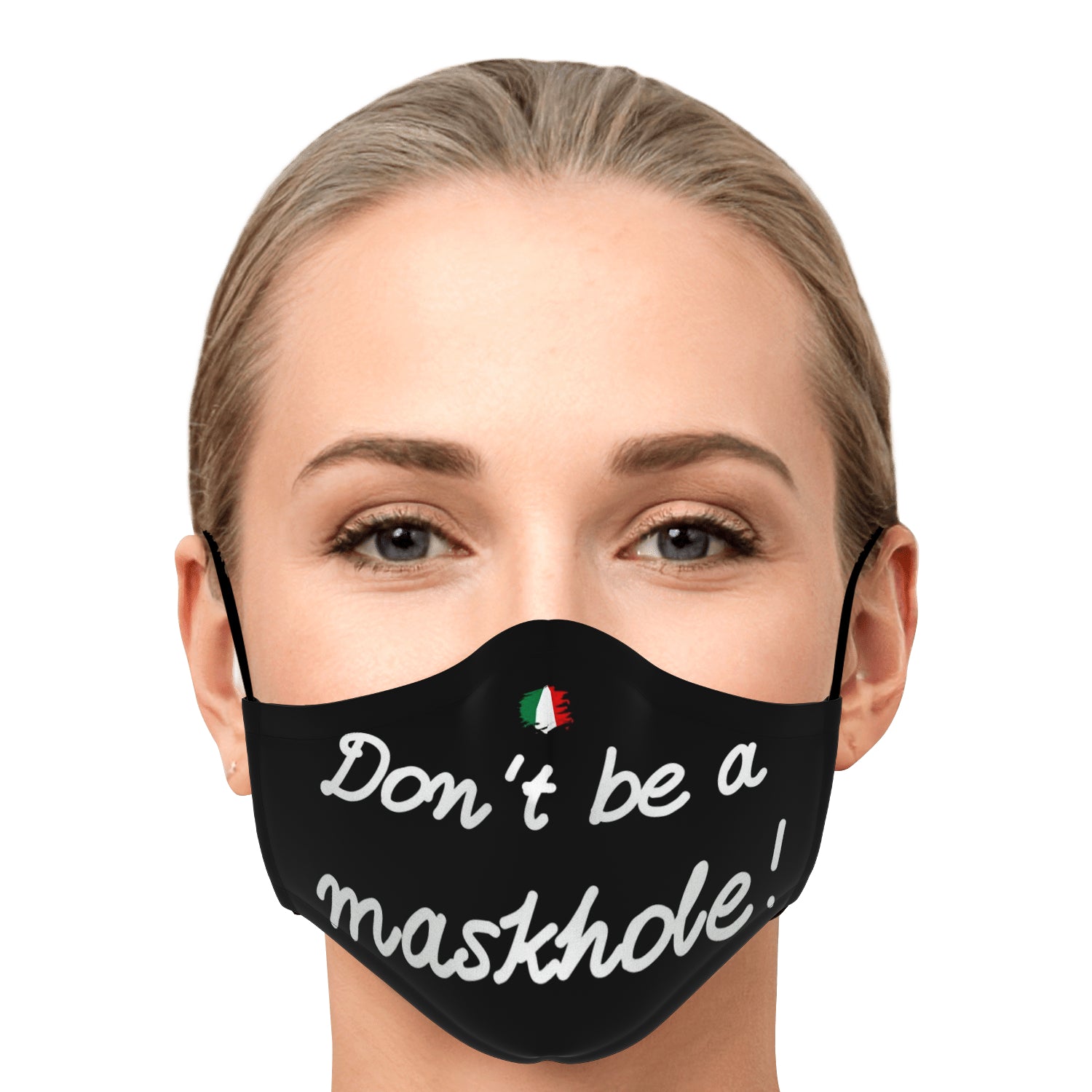 Don't Be A Maskhole! Funny Face Mask + 2 PM 2.5 Filters