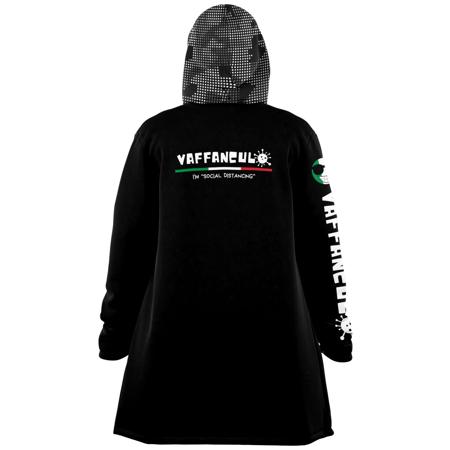 Vaffanculo I'm Social Distancing Microfleece Cloak