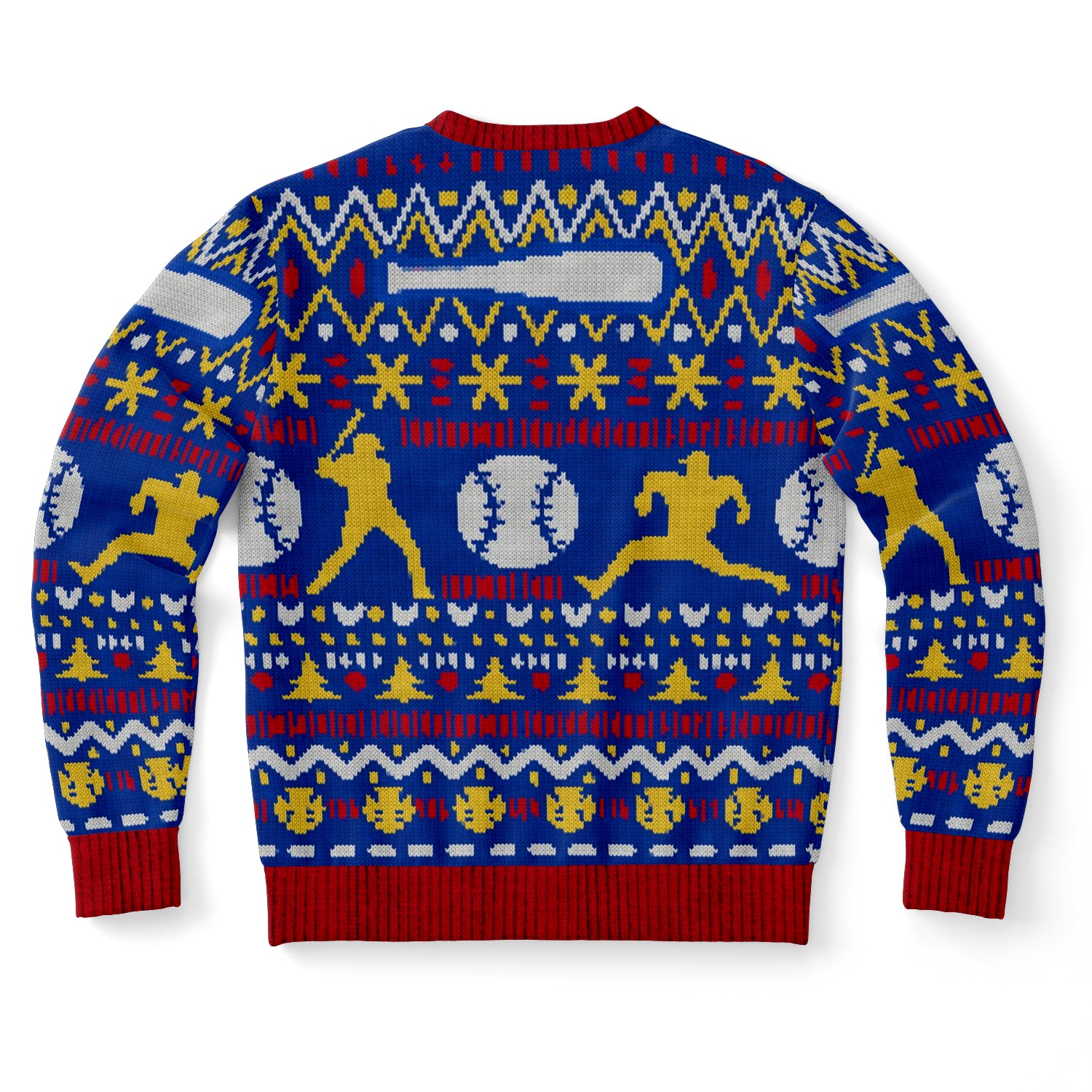 Driving Home Baseball Ugly Xmas Sweatshirt