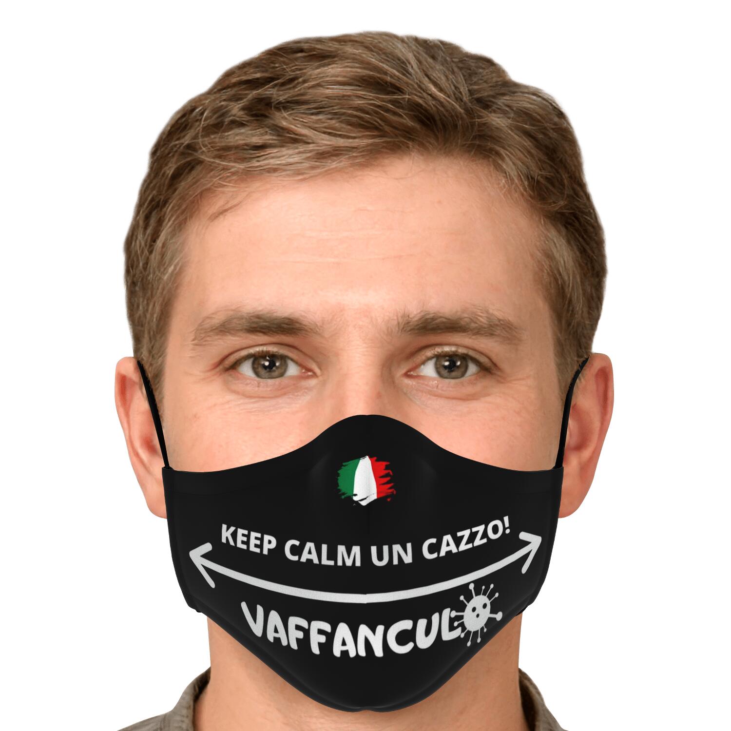 Keep Calm Un Cazzo! Face Mask + 2 PM 2.5 Filters