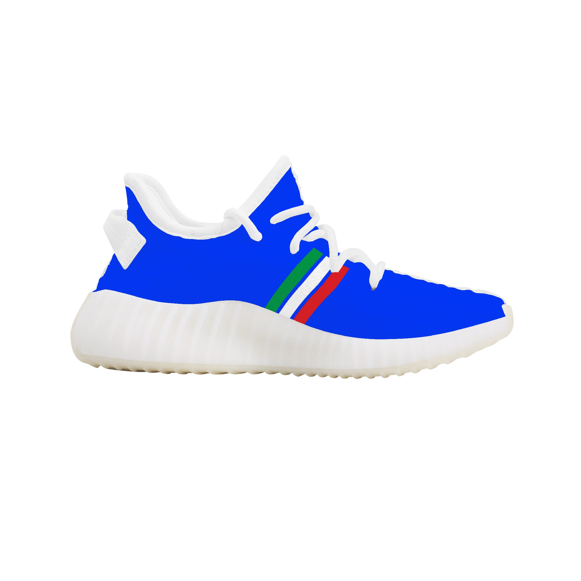 Italia Kids Mesh Knit Sneaker - Blu