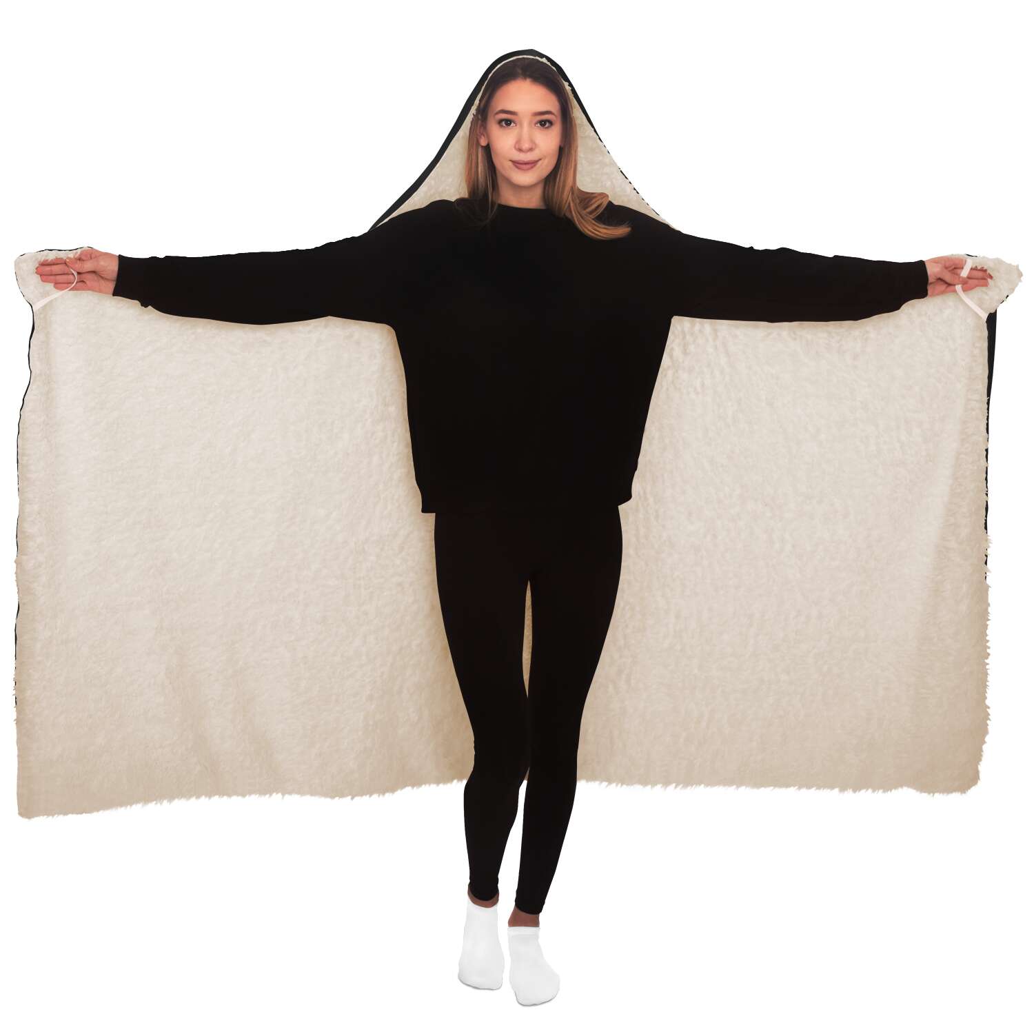 Vaffanculo And Have A Nice Day Hooded Blanket