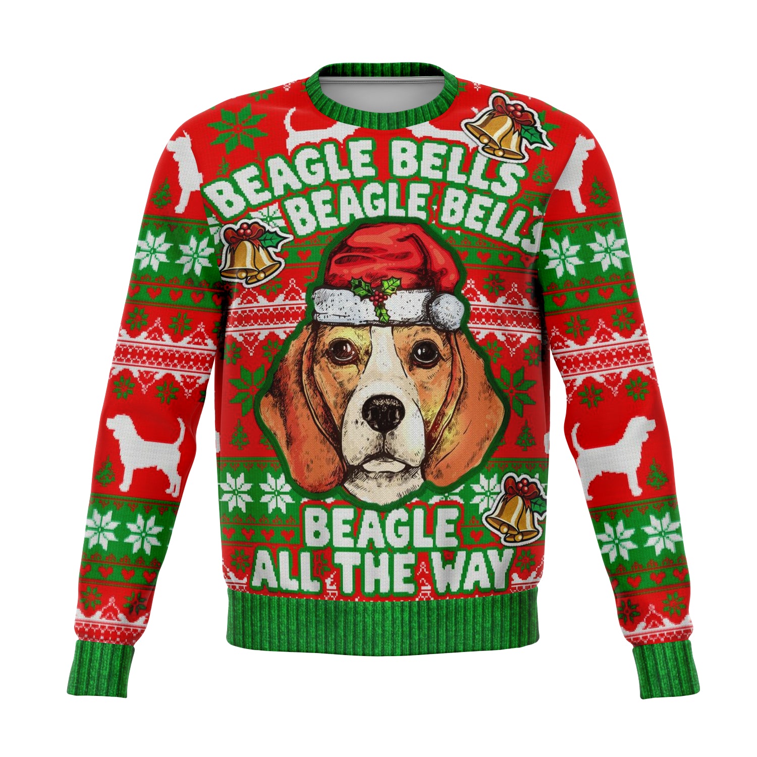 Beagle Bells Ugly Xmas Sweatshirt