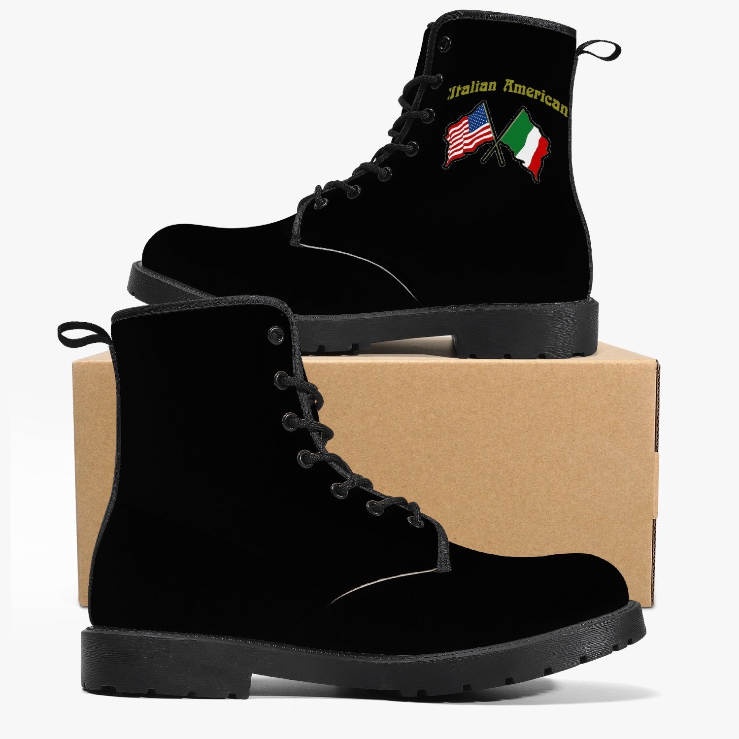 Italian American Trendy Leather Boots