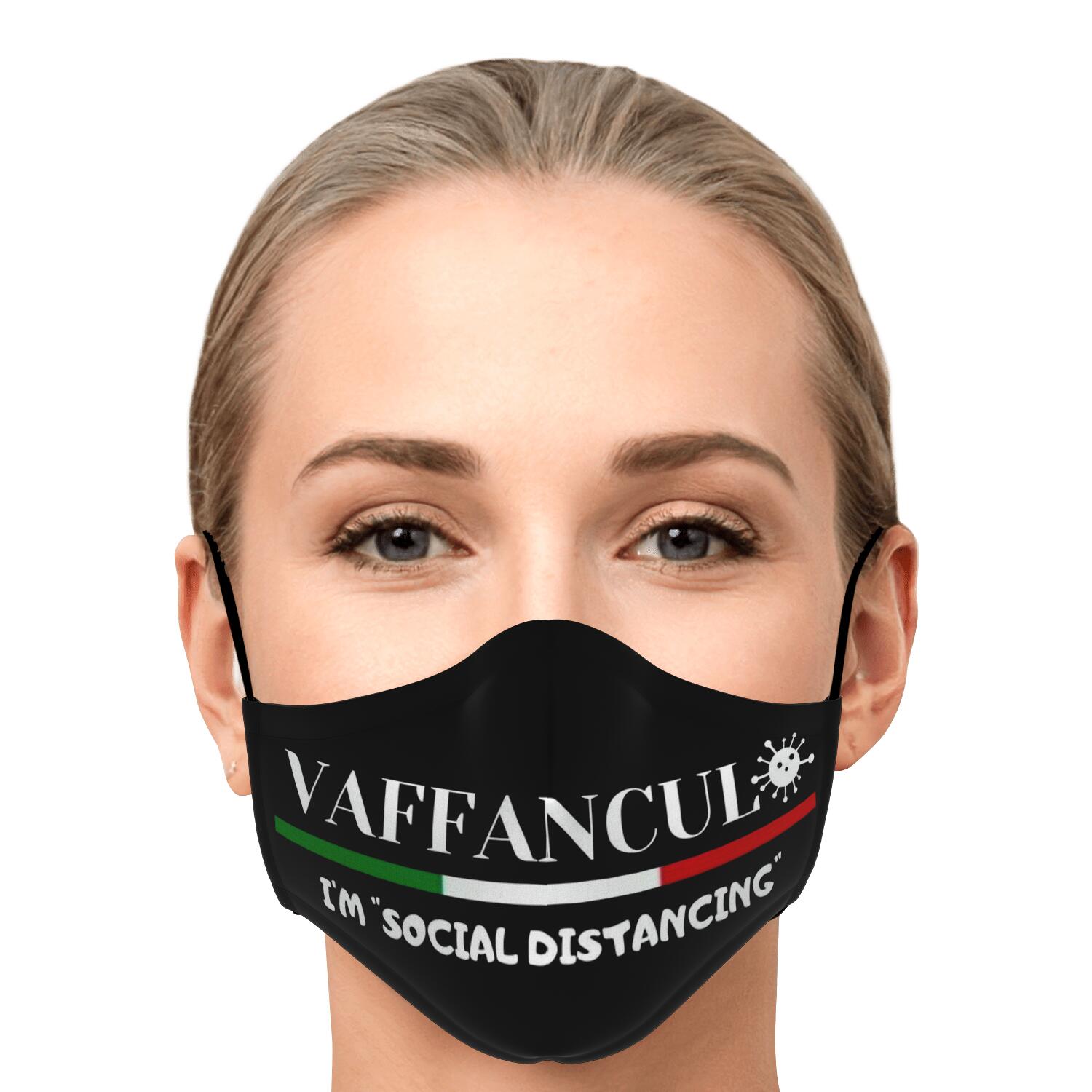 Vaffanculo I'm "Social Distancing Face Mask" + 2 PM 2.5 Filters