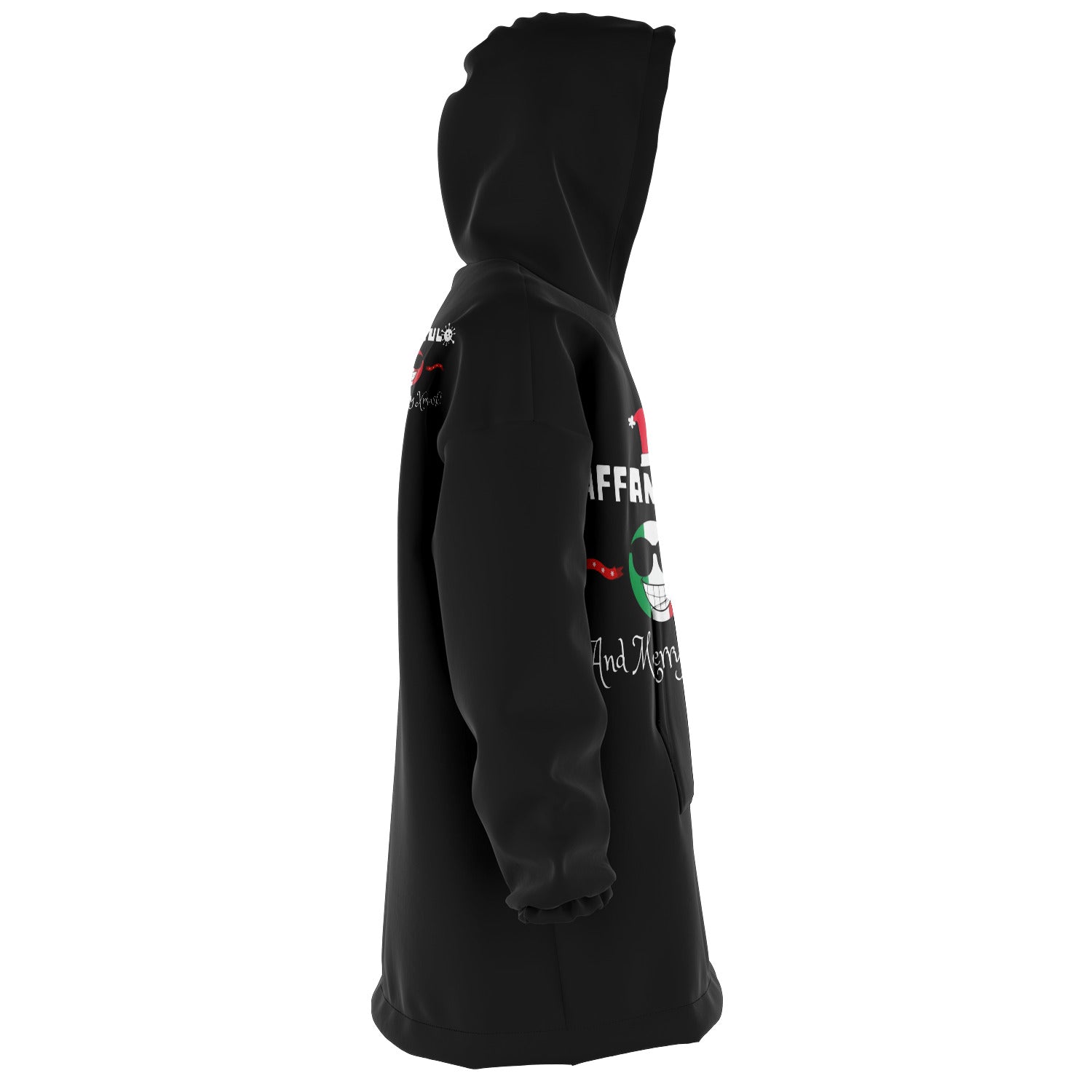 Vaffanculo And Merry Xmask Snug Hoodie