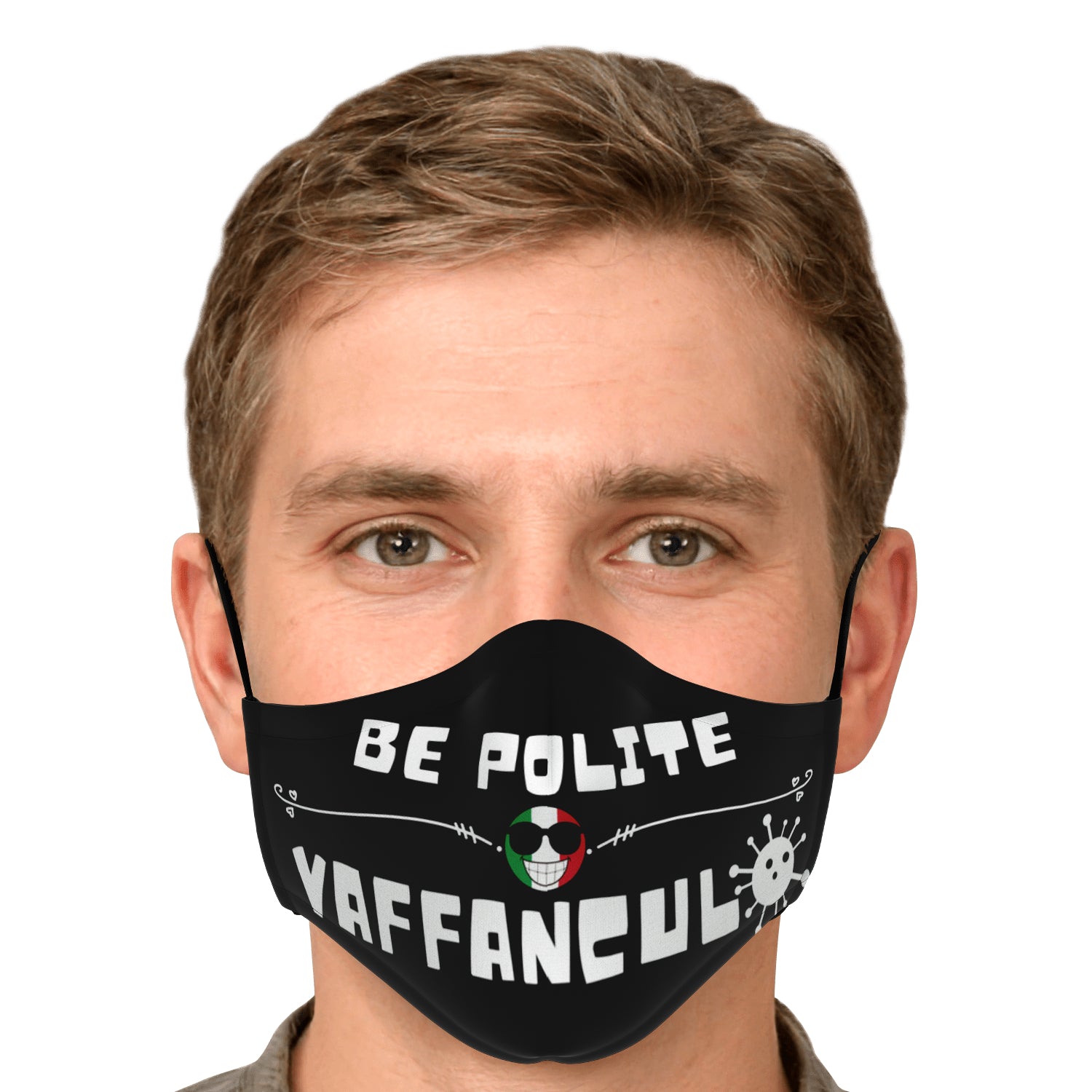 Be Polite Vaffanculo Face Mask + 2 PM 2.5 Filters