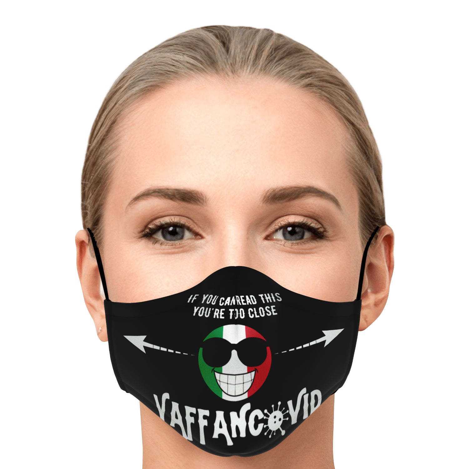 Vaffancovid You're Too Close Face Mask + 2 PM 2.5 Filters