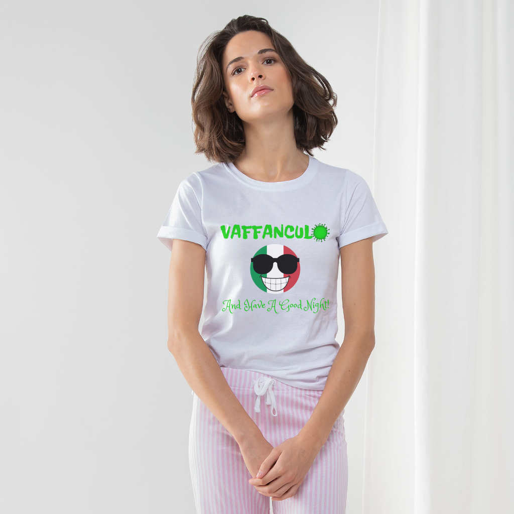 Vaffanculo And Have A Good Night Women's Long Pant Pyjama Set