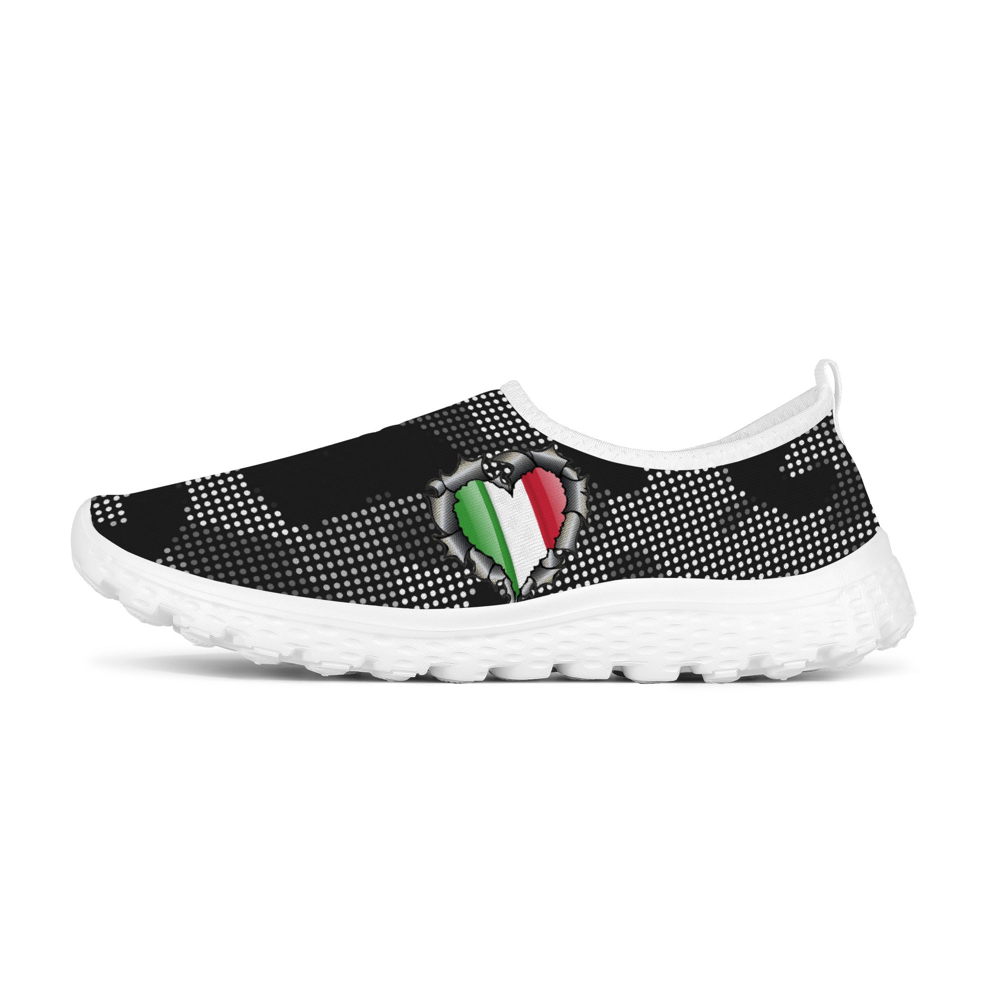 Italia Inside Carbon Fiber Grey Camo Women's Running Shoes