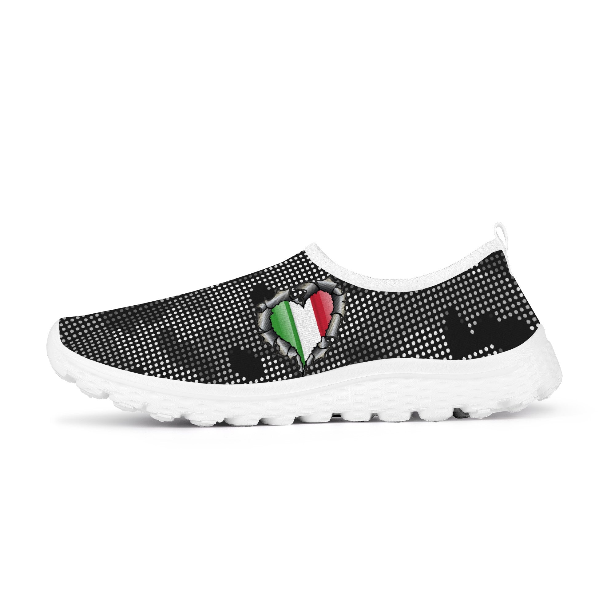 Italia Inside Carbon Fiber Grey Camo Women's Running Shoes