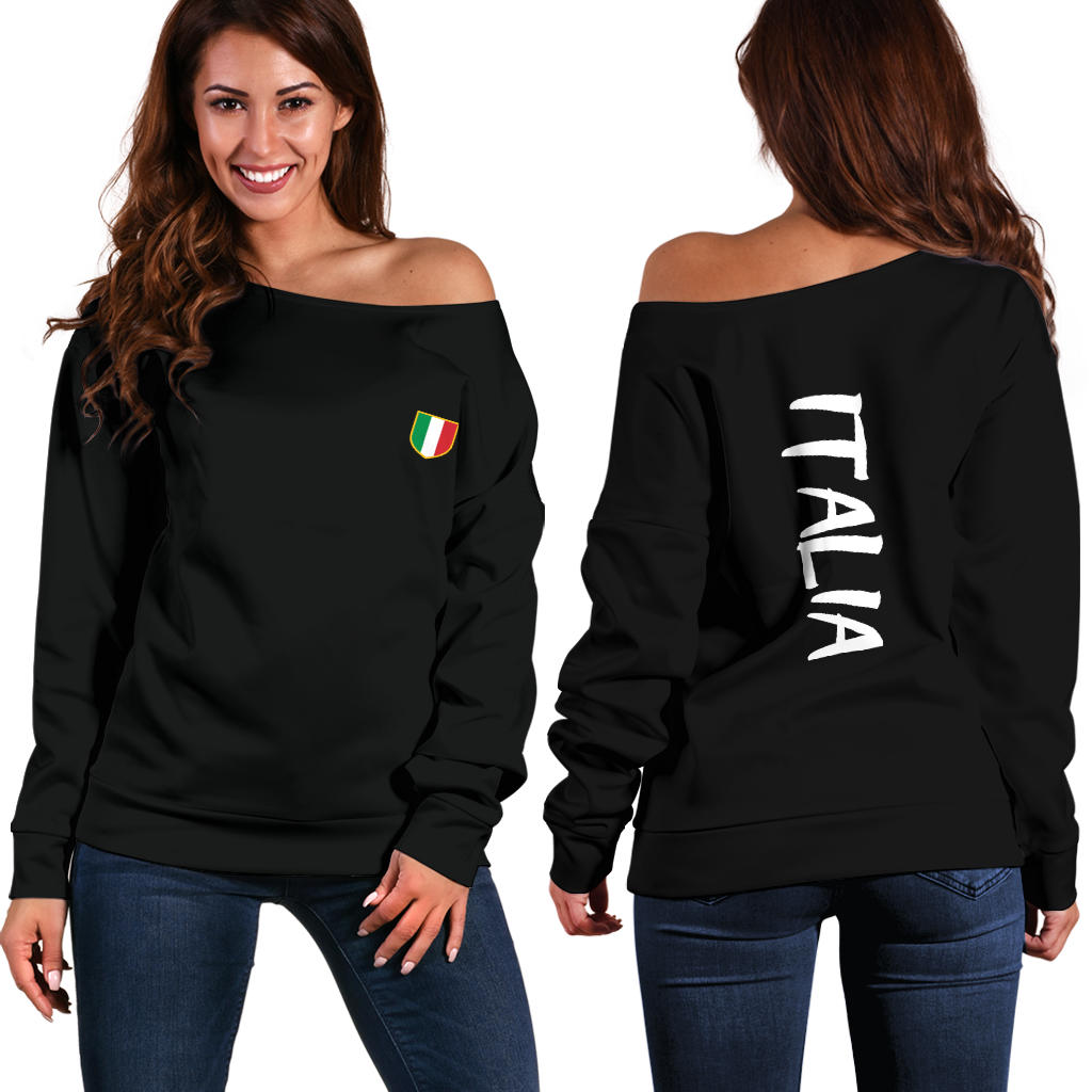 Italia Womens's Off Shoudler Sweater