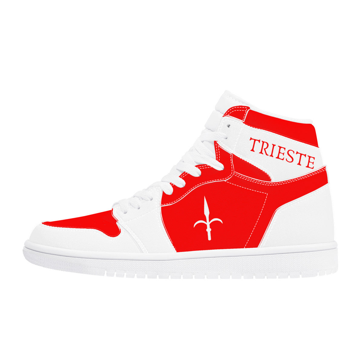 Trieste High Top Synthetic Leather Sneakers