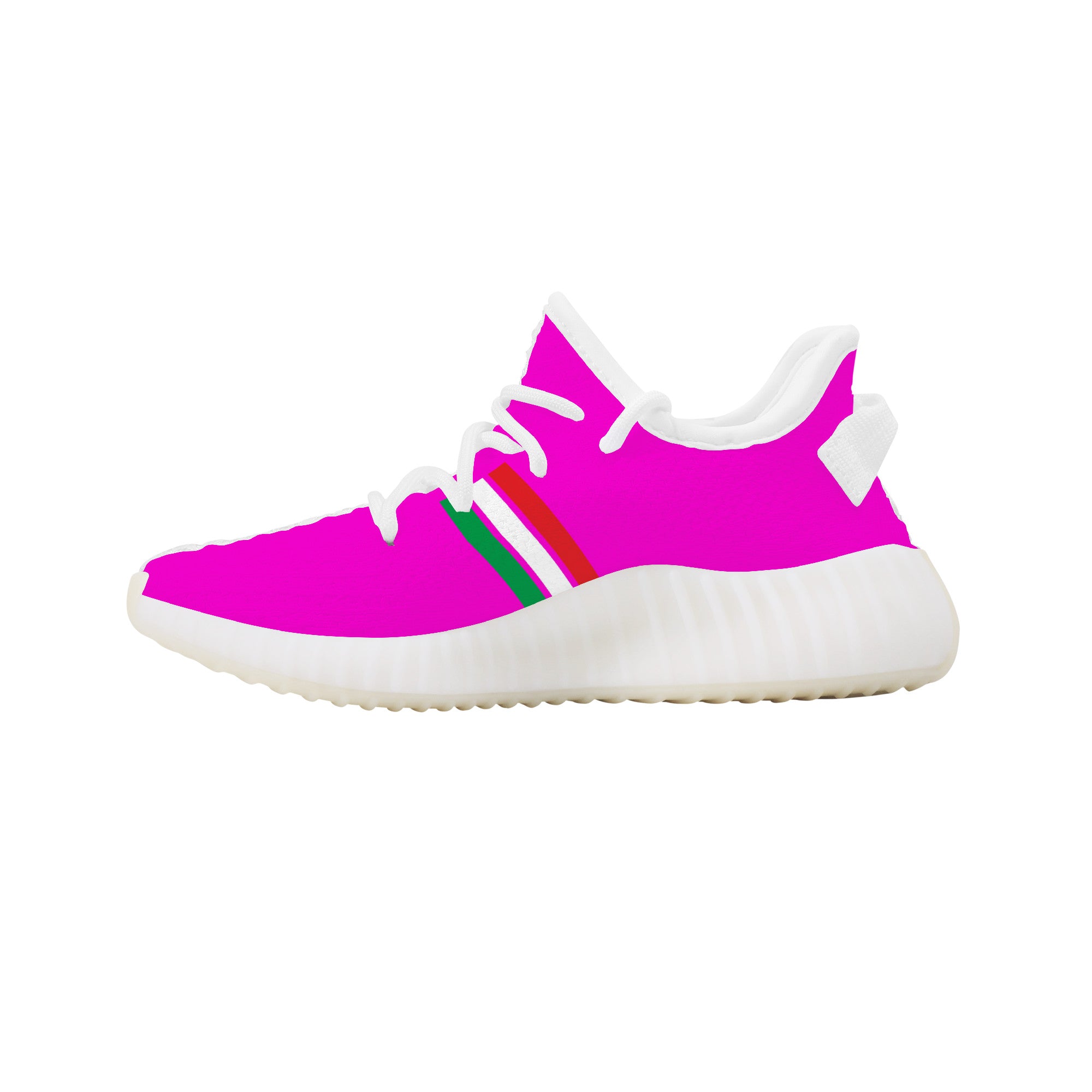 Italia Kids Mesh Knit Sneakers - Pink