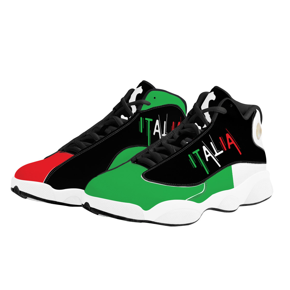 Italia Basketball Sneakers - Black