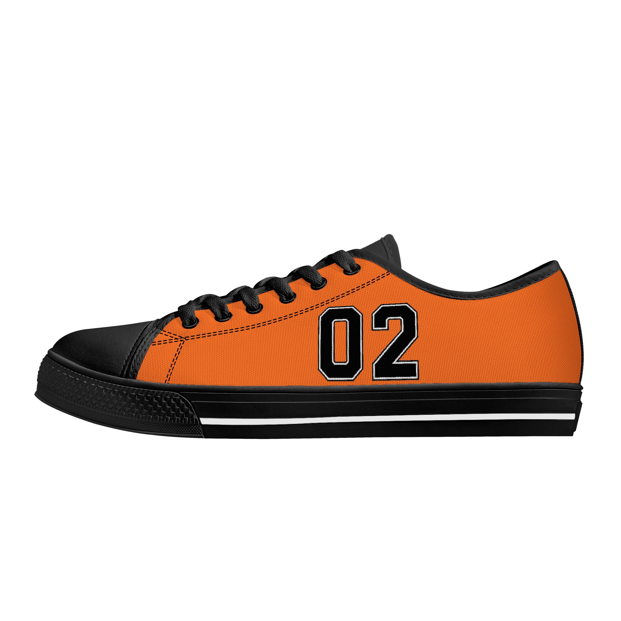 02 Rubber Outsoles Low-Top Canvas Shoes