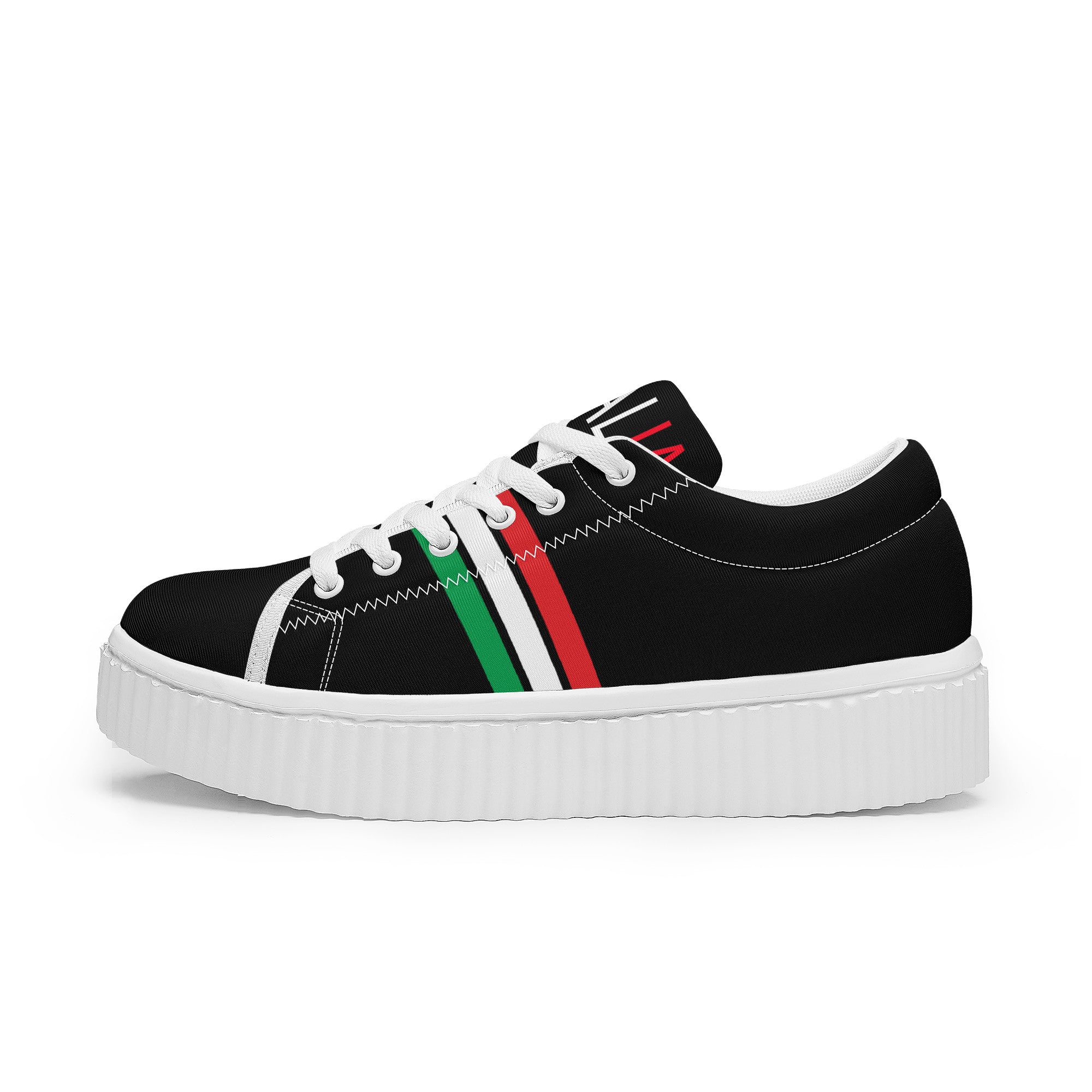 Italia Women's Low Top Platform Sneakers