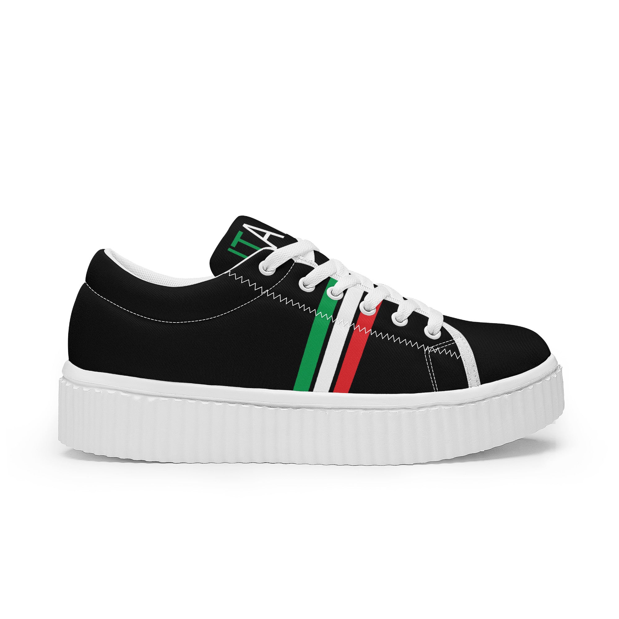 Italia Women's Low Top Platform Sneakers