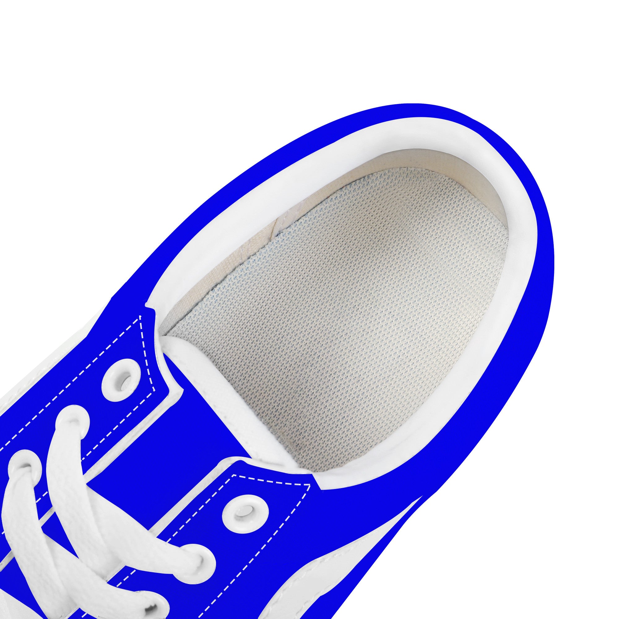 Italia Low Top Flat Sneakers Blu