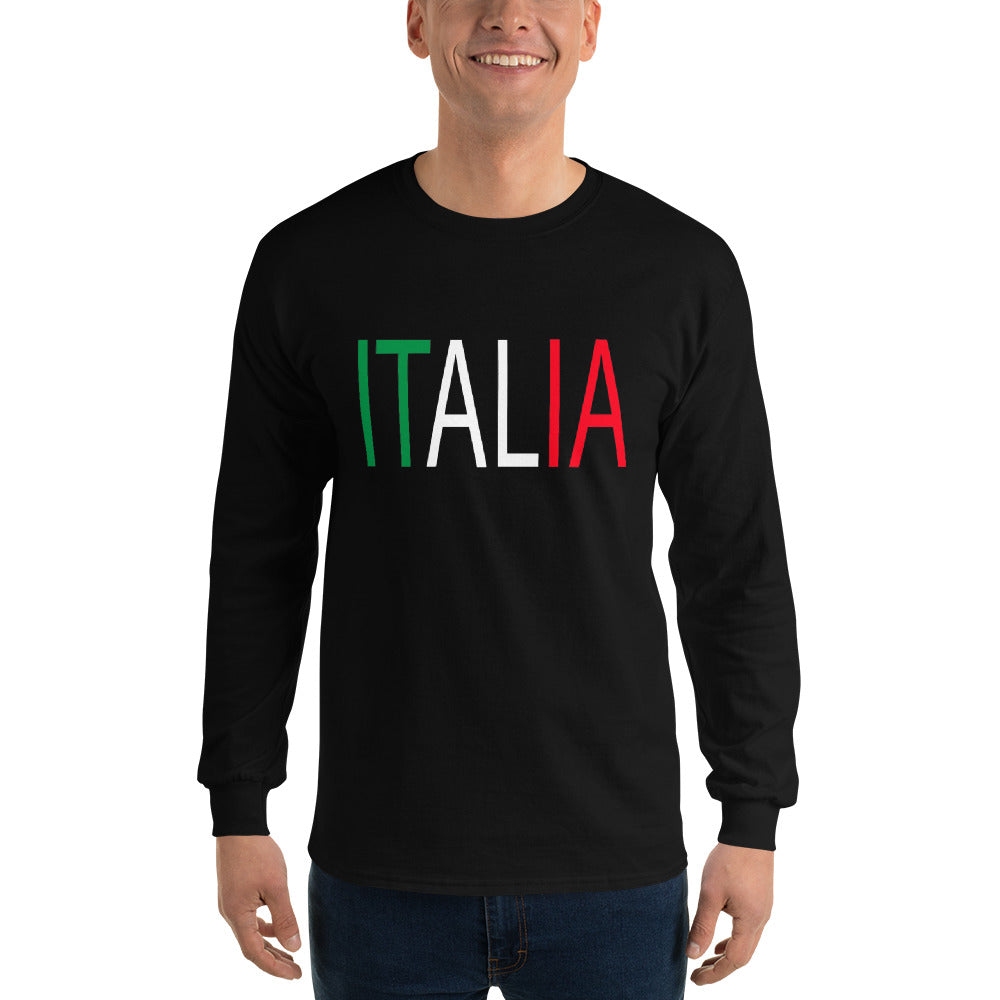 Italia Unisex Long Sleeve Shirt