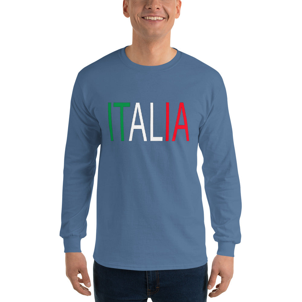 Italia Unisex Long Sleeve Shirt