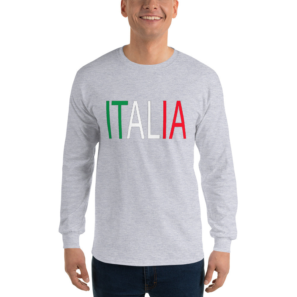 Italia Unisex Long Sleeve Shirt