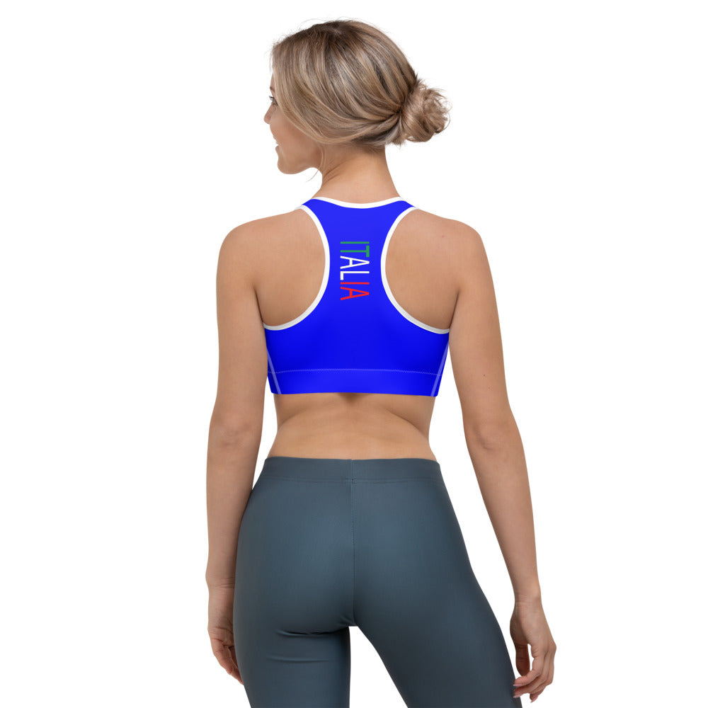 Italia Blu Sports bra