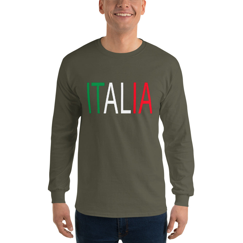 Italia Unisex Long Sleeve Shirt