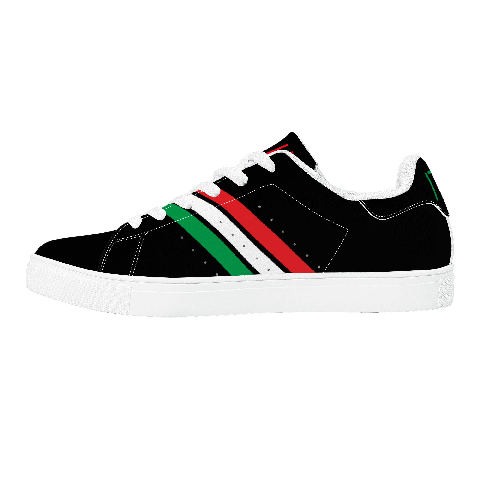 Italia Low-Top Leather Sneakers