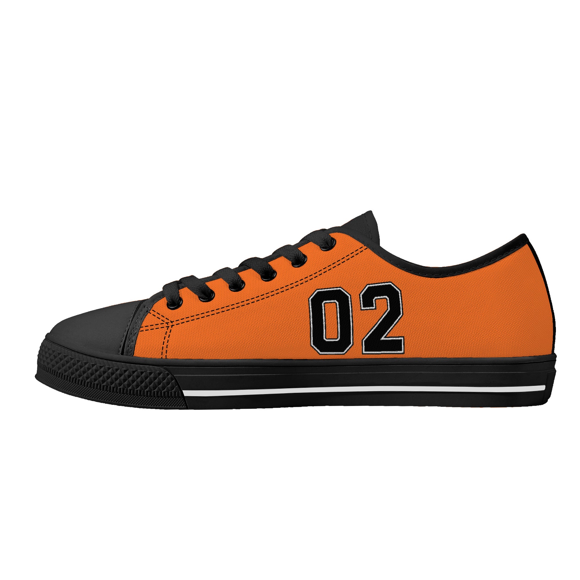 02 Rubber Outsoles Low-Top Canvas Shoes