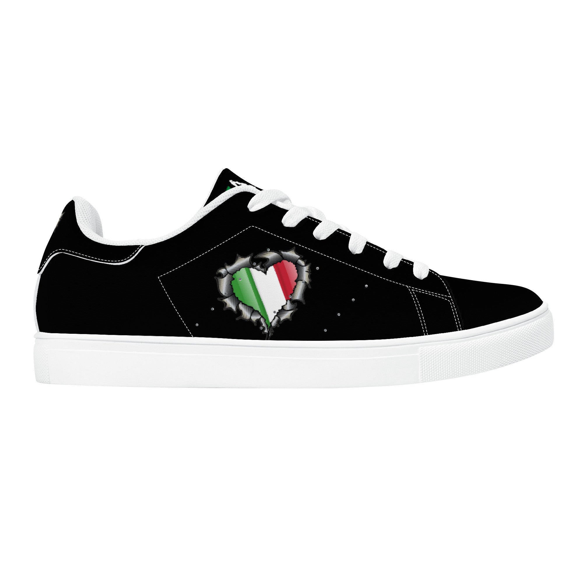 Italia Inside Low-Top Leather Sneakers