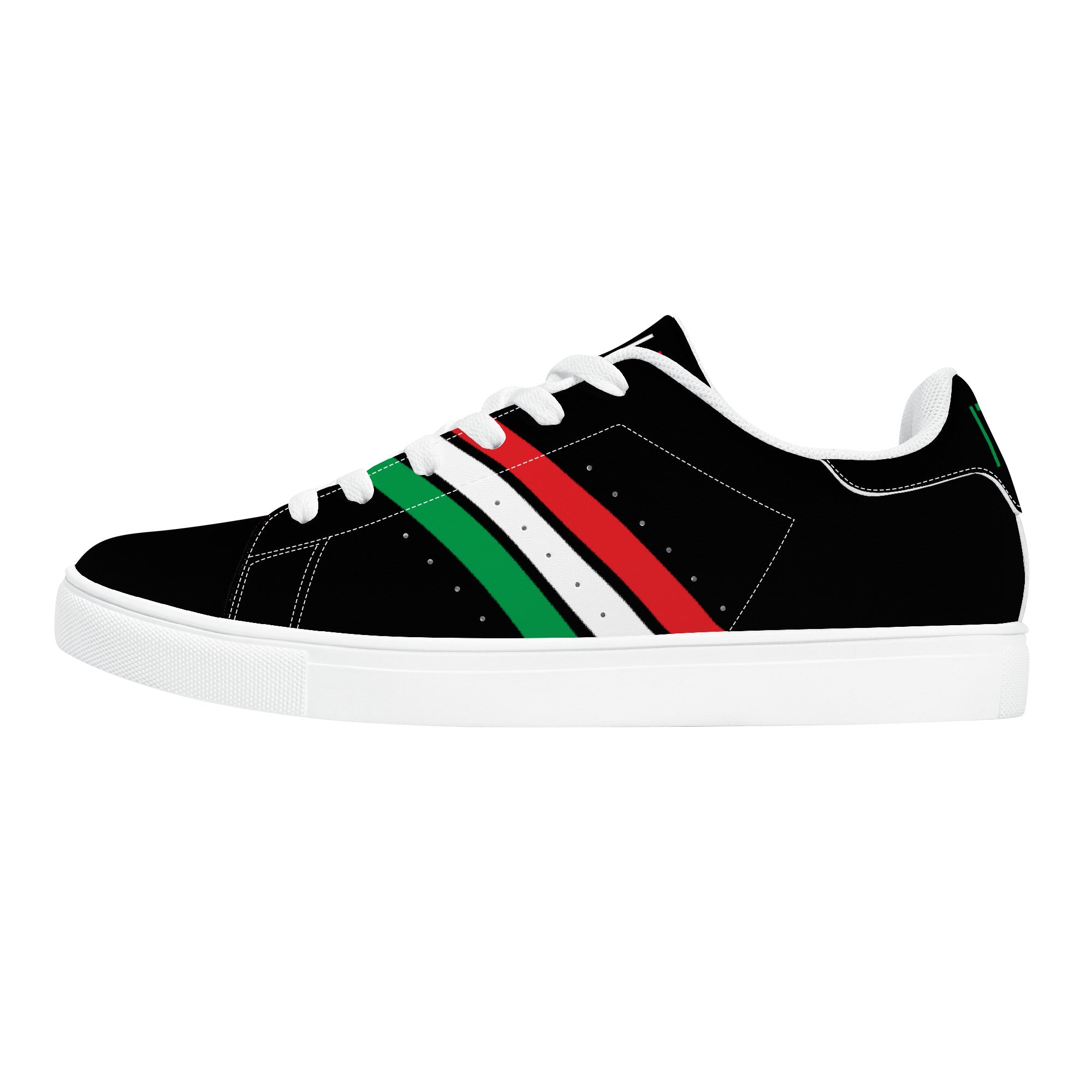 Italia Low-Top Leather Sneakers