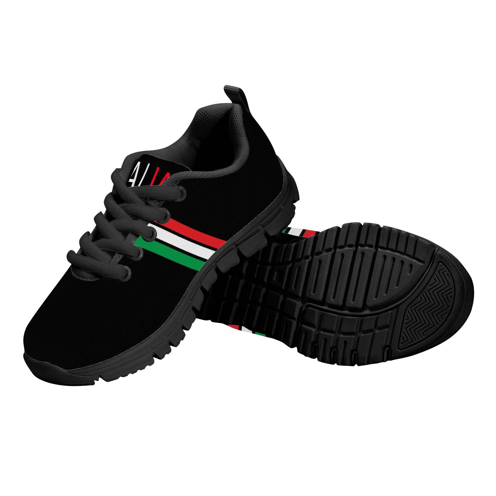 Italia Kids Sneakers - Black