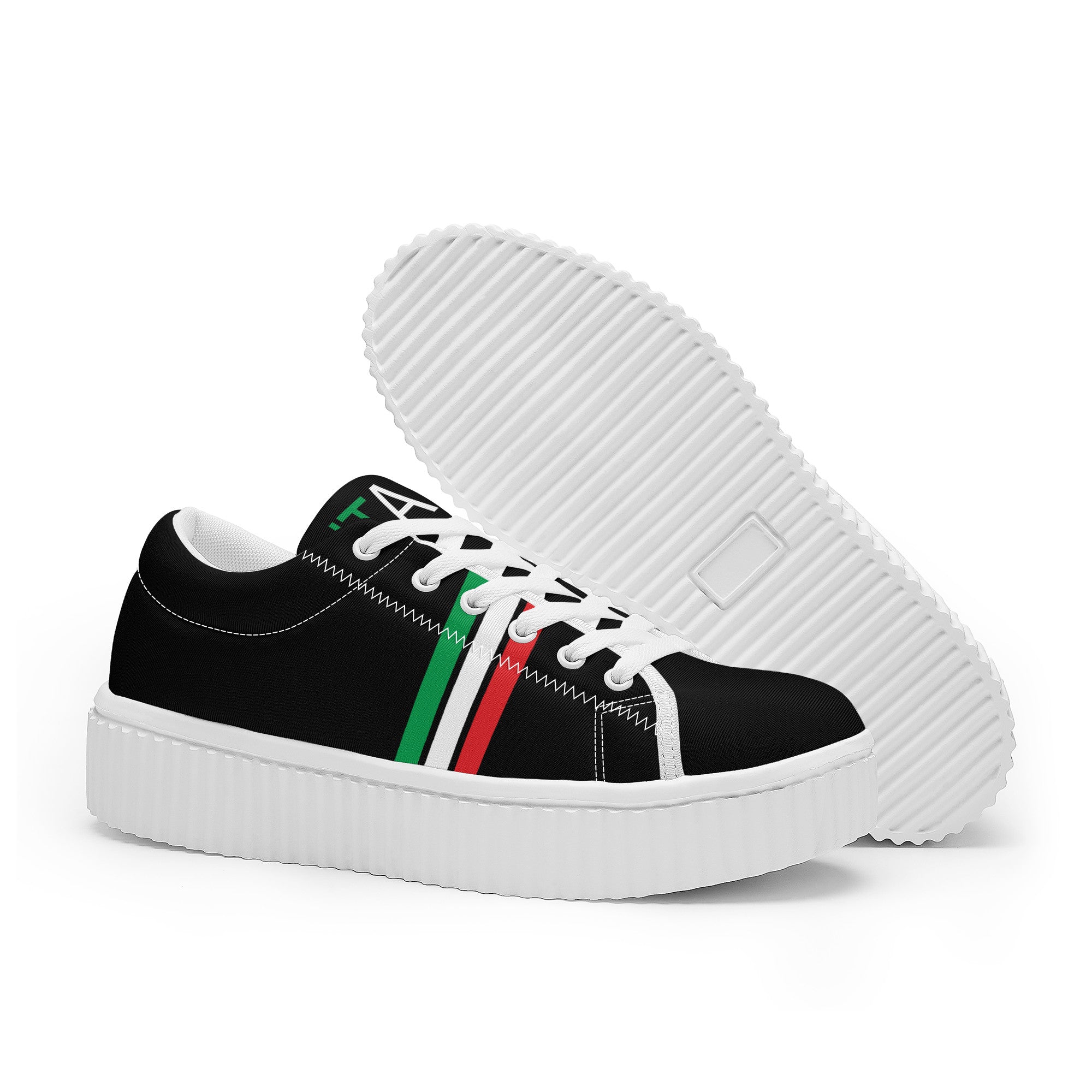 Italia Women's Low Top Platform Sneakers