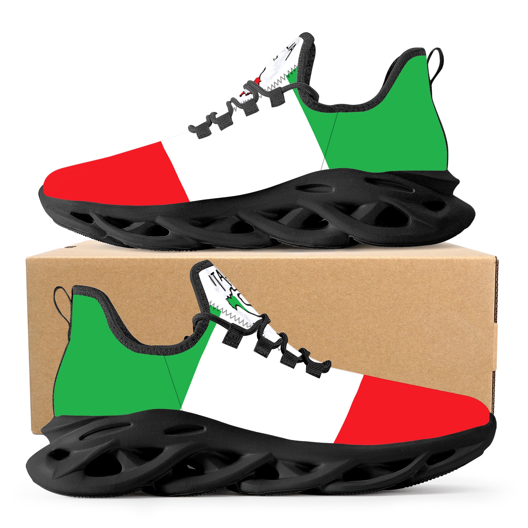 Italia Flag Map Flex Control Sneakers