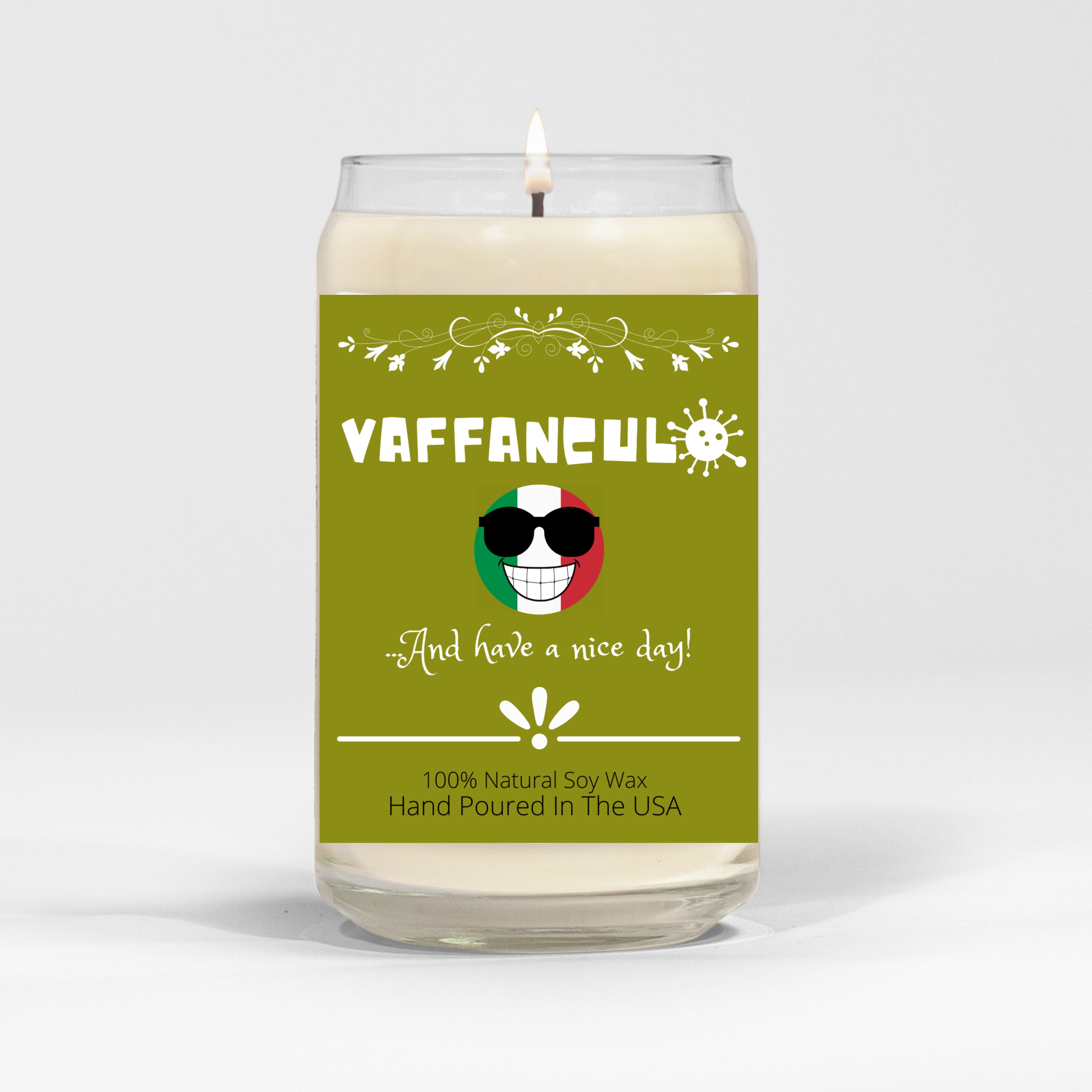 Vaffanculo And Have A Nice Day Scented Candle