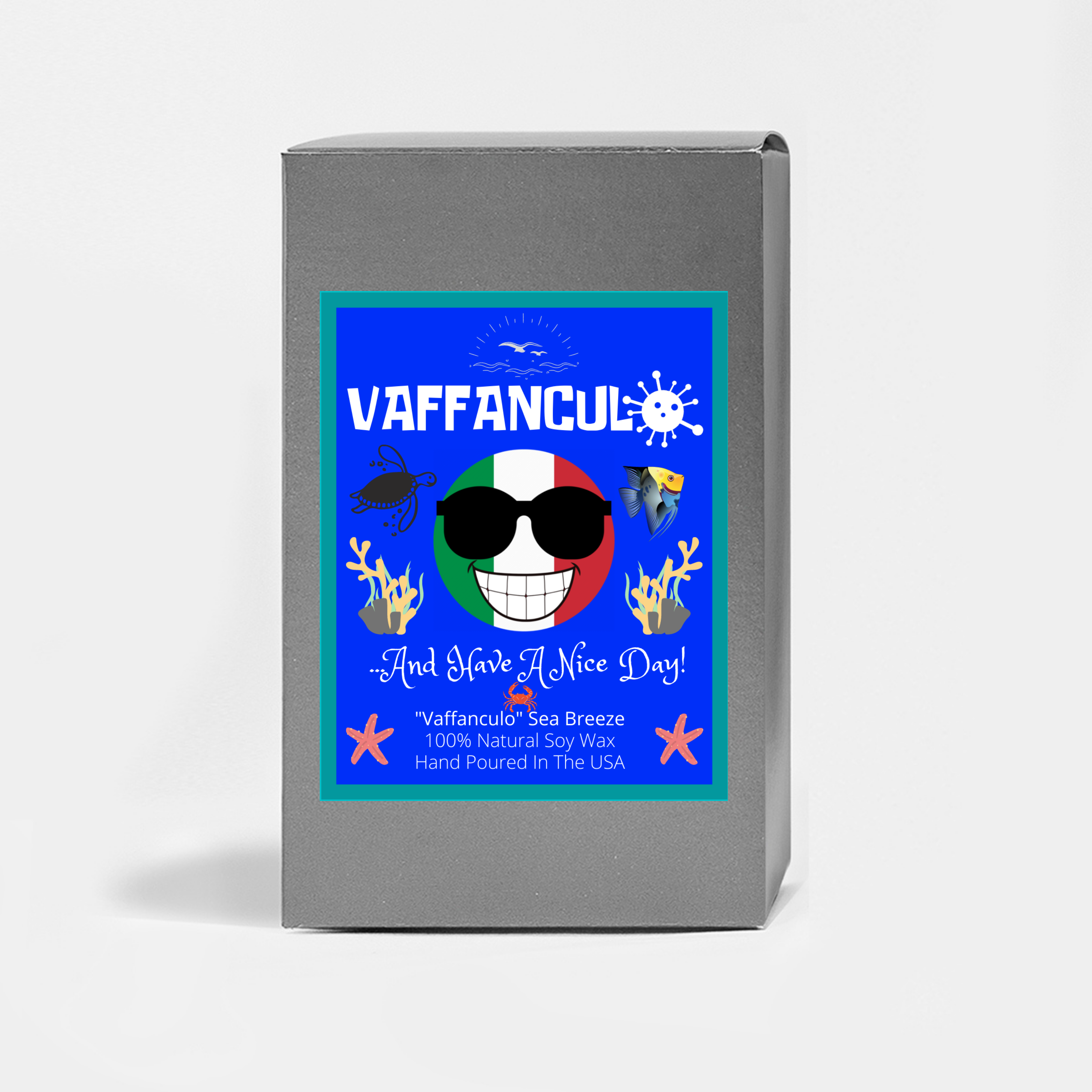 Vaffanculo And Have A Nice Day Sea Breeze Scented Candle